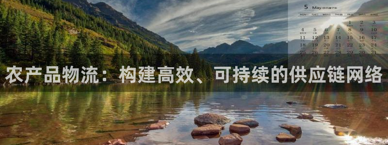 ,优游国际充值方式:农产品物流:构建
